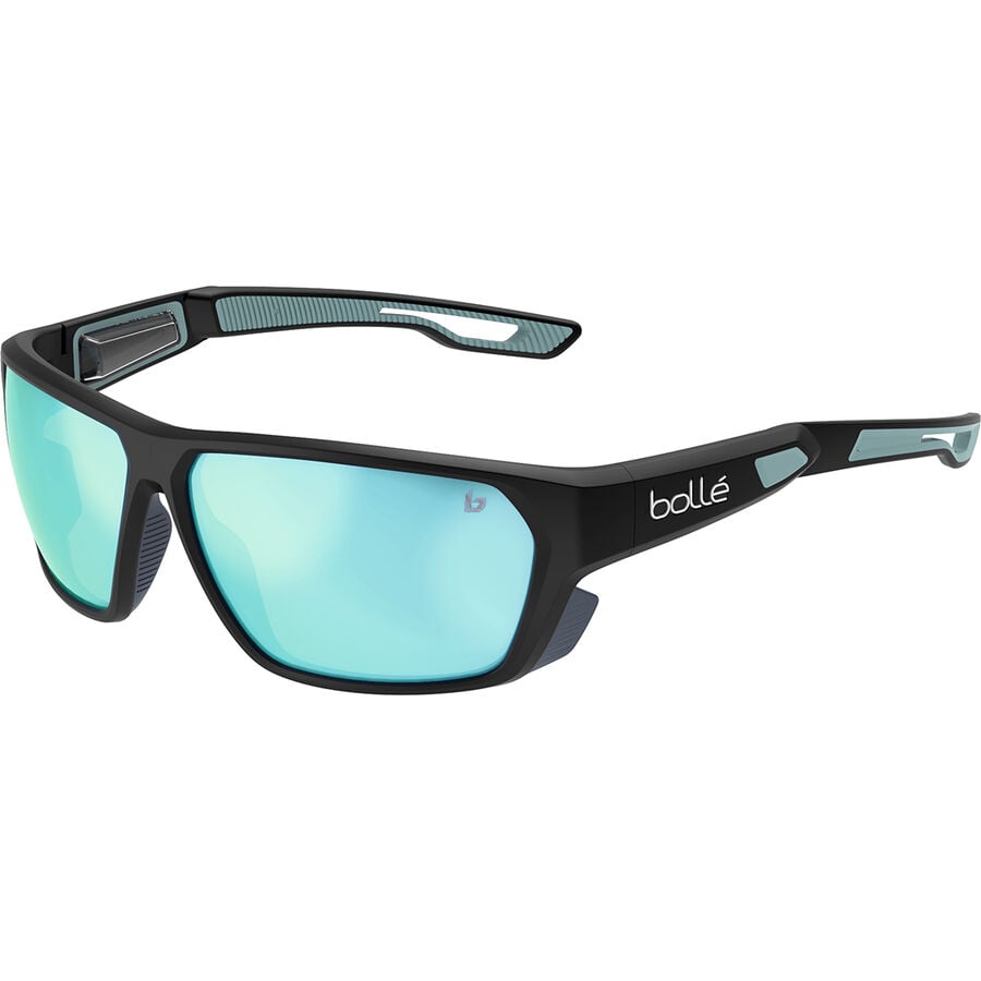 AIRFIN, Matte Black Acid-Sky Blue Polarized, hi-res
